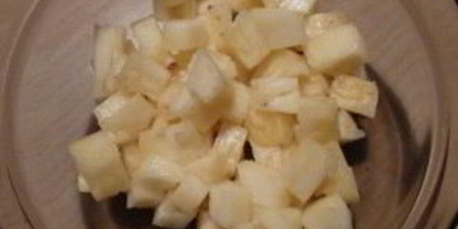 Рецепт салат курица с ананасом