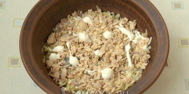 Рецепт салат мимоза с горбушей