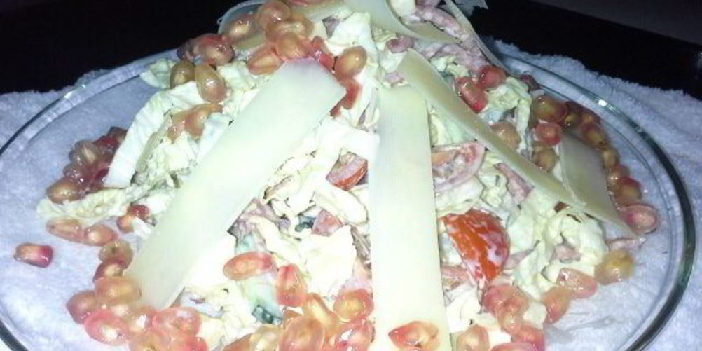 Как приготовить салат новогодний мечта петушка