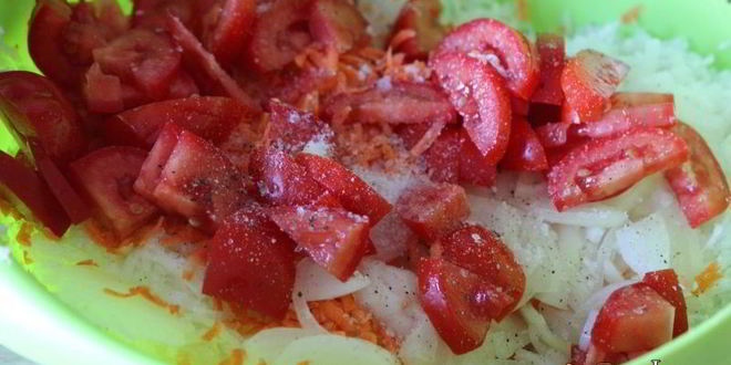 Рецепт салат октябрина