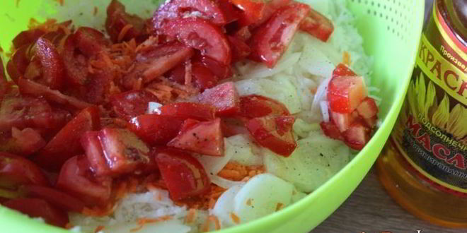 Рецепт салат октябрина