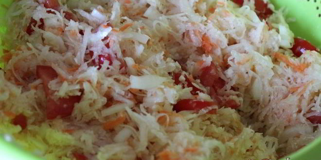 Рецепт салат октябрина