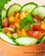 Салат овощной
