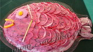 Рецепт Салат Сельдь под шубой