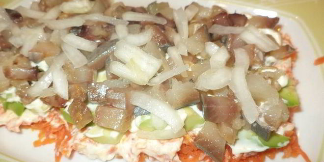 Рецепт селедка под шубой