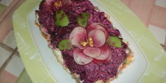 Рецепт селедка под шубой