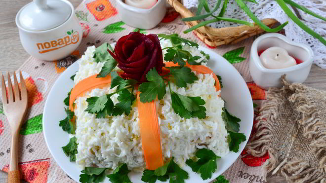 Рецепт Салат Подарок