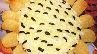 Рецепт Салат подсолнечник