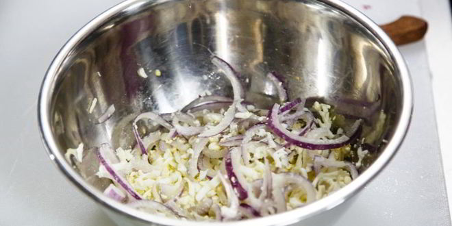 Рецепт салат птичье гнездо