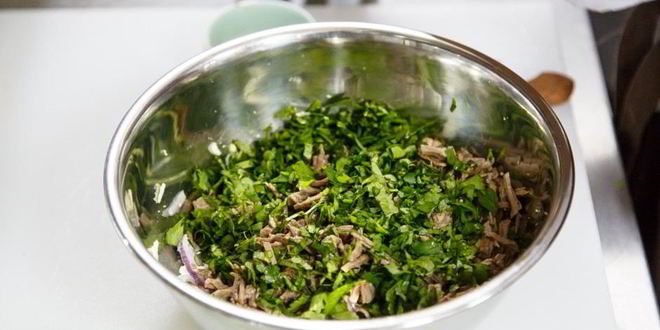 Рецепт салат птичье гнездо