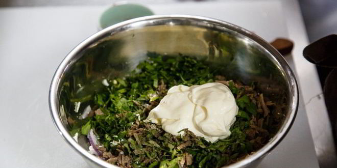 Рецепт салат птичье гнездо