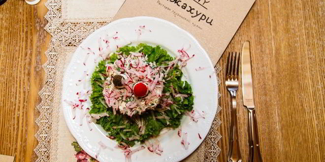 Рецепт салат птичье гнездо