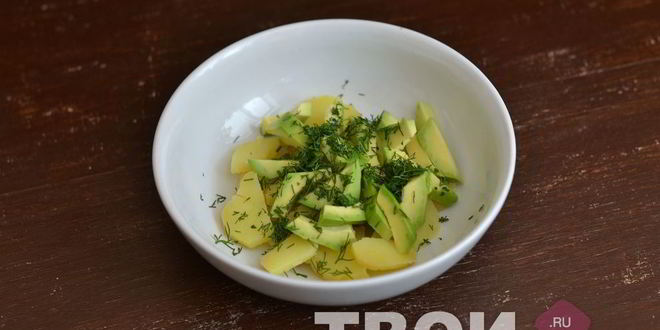 Рецепт салат с авокадо