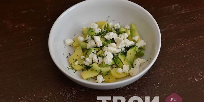 Рецепт салат с авокадо