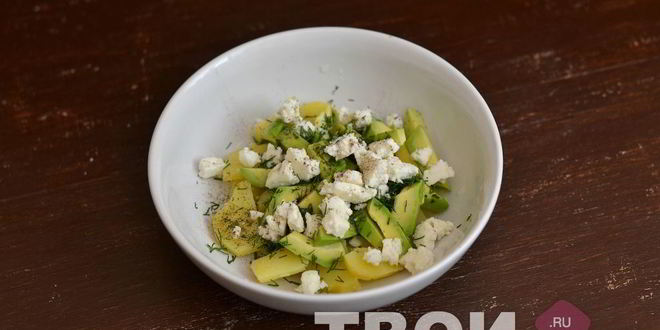 Рецепт салат с авокадо
