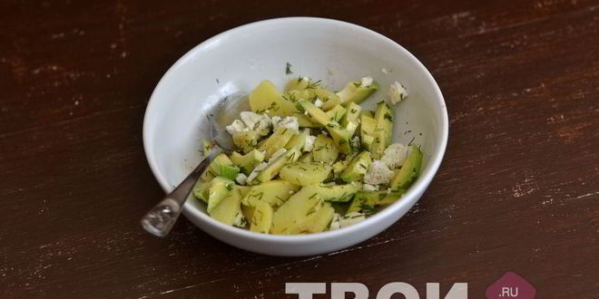 Рецепт салат с авокадо