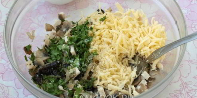 Рецепт салат с черносливом и грибами