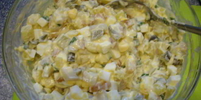 Рецепт салат с копченым кальмаром