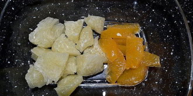 Рецепт салат с крабовым мясом в 3-х текстурах