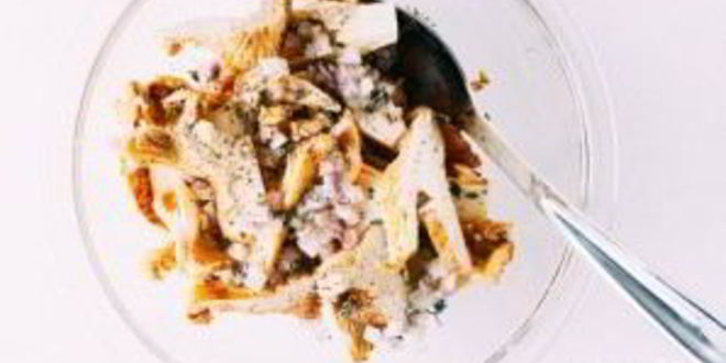 Рецепт салат с лисичками