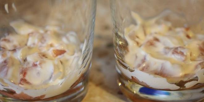 Рецепт салат с лососем и помидорами