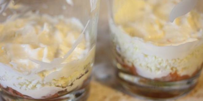 Рецепт салат с лососем и помидорами