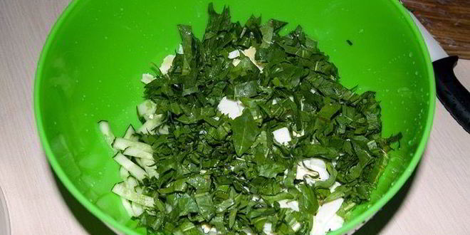 Рецепт салат с одуванчиком