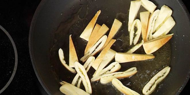 Рецепт салат с печеным баклажаном