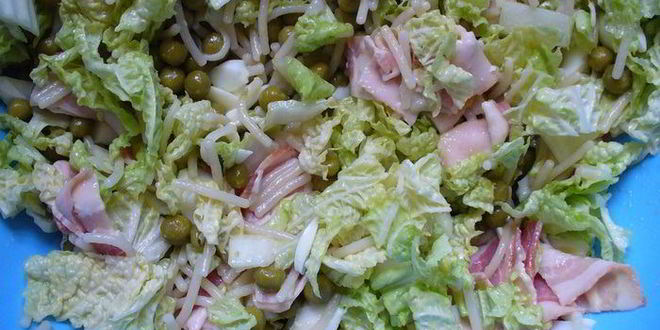 Рецепт салат с пекинской капустой