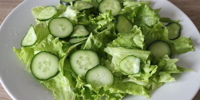 Рецепт салат с семгой и горчичной заправкой