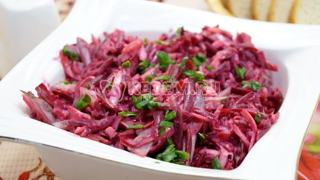Рецепт Салат со свеклой Агата