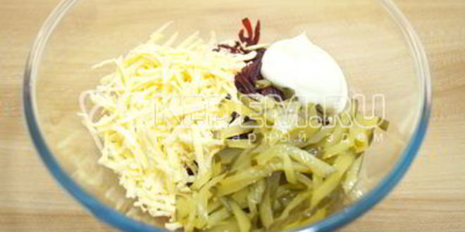 Рецепт салат со свеклой агата