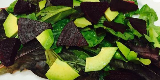 Рецепт салат со свеклой и семгой