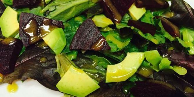 Рецепт салат со свеклой и семгой