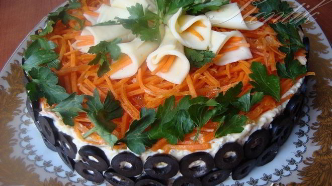 Рецепт Салат Виола