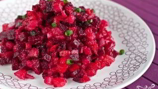 Рецепт Винегрет с фасолью