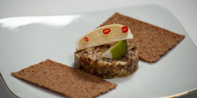 Рецепт энергетический салат на тостах