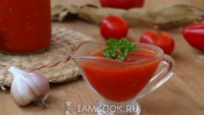 Рецепт Домашний томатный соус