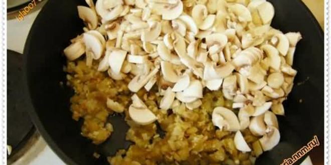 Рецепт грибной соус с баклажанами