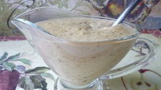 Рецепт Грибной соус со сметаной