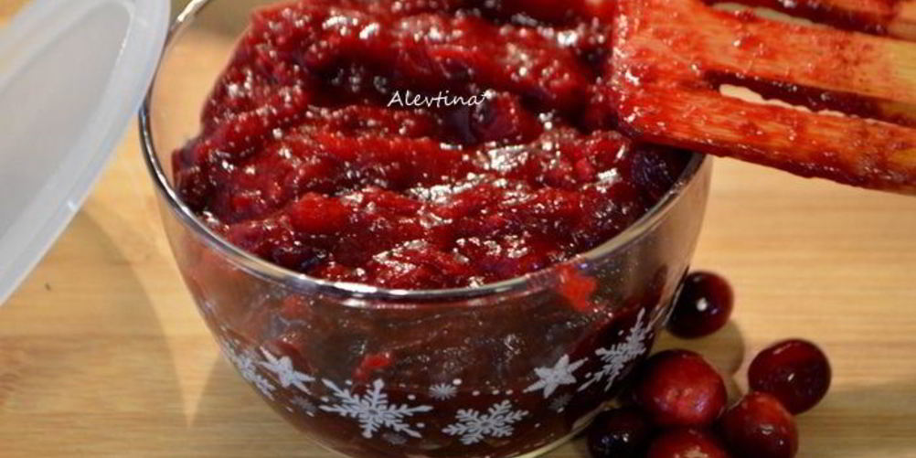 Как приготовить клюквенный соус барбекю