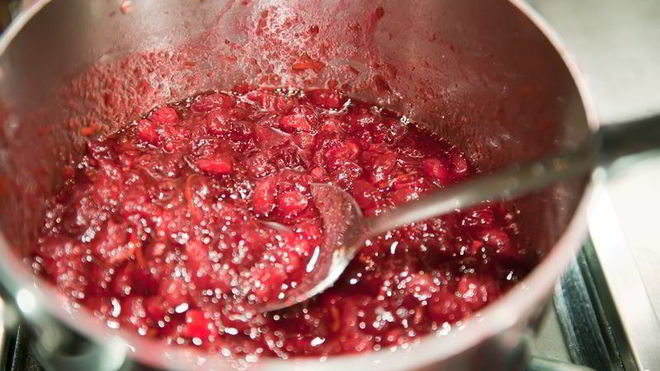 Рецепт Клюквенный соус к мясу