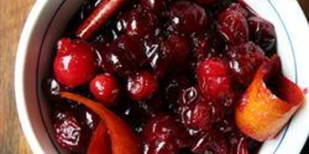 Как приготовить клюквенный соус к птице