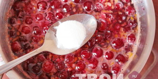 Рецепт клюквенный соус