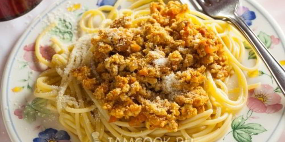 Как приготовить куриный соус болоньезе