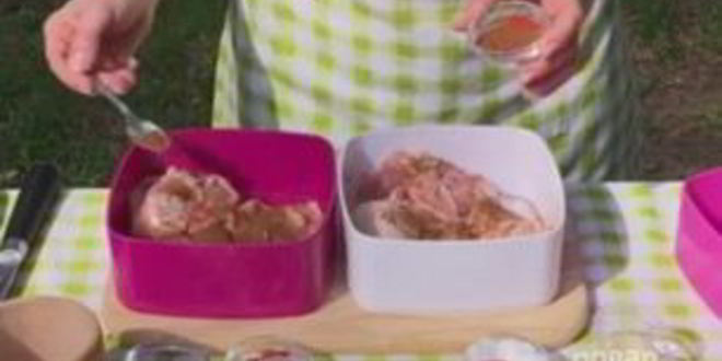 Рецепт курица на гриле с соусом барбекю