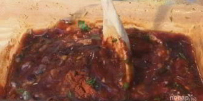 Рецепт курица на гриле с соусом барбекю