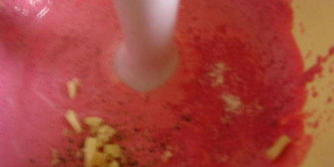 Рецепт майонезный соус со свеклой и хреном