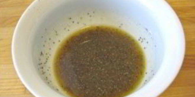 Рецепт медово-горчичная заправка с маком