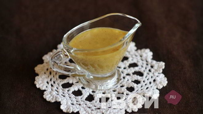 Рецепт Медово-горчичный соус